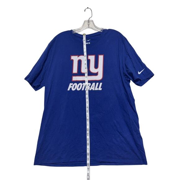 Nike Tee NFL New York Giants Football Short Sleeve T-Shirt Size XXL - Picture 6 of 6